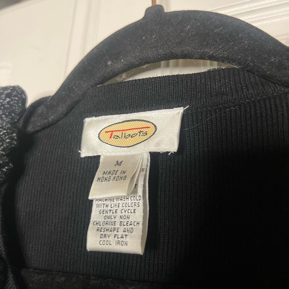 Vintage Talbots Pom Pom Cardigan - Picture 7 of 11